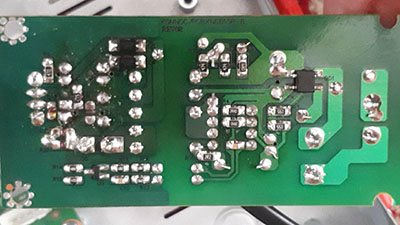 لحیم کاری گیرنده 