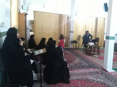 برگزاری طرح ملی آموزشی "بانوی آب" برای بانوان شهر طبس در مسجد امام صادق(ع) زیباشهر 