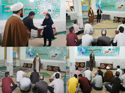 برگزاری مراسم تجلیل از همکار نمونه امور آب و فاضلاب بیرجند در طرح تکریم ارباب رجوع 