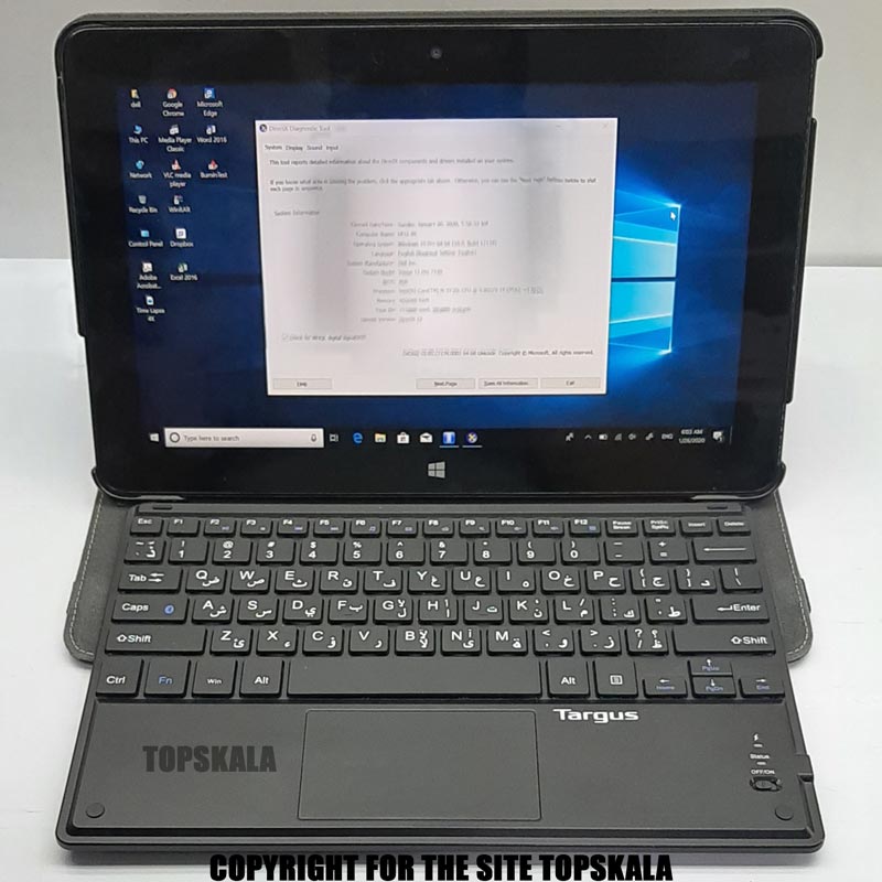 لپ تاپ استوک دل مدل Dell Venue 11 Pro 7140 Touch با مشخصات intel Core M 5Y10c-RAM 4GB-128GB SSD-GPU 2GB intel HD 5300laptop-stock-dell-model-Venue-11-Pro-7140-Touch-intel-Core-M-5Y10c-RAM-4GB-128GB-SSD-GPU-2GB-intel-HD-5300