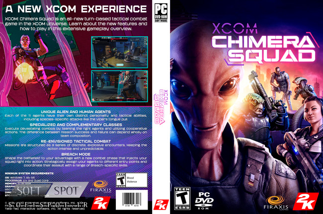 XCOM Chimera Squad Cover