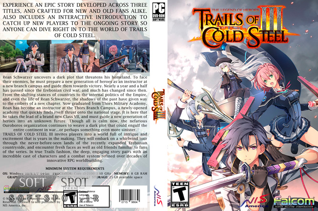 The Legend of Heroes Trails of Cold Steel III Cover