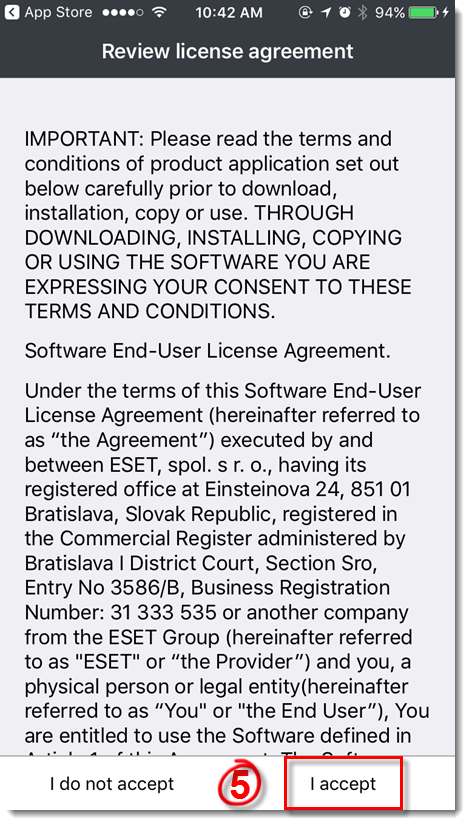 دانلود و نصب و استفاده از برنامه ESET Secure Authentication بر روی آیفون iPhone