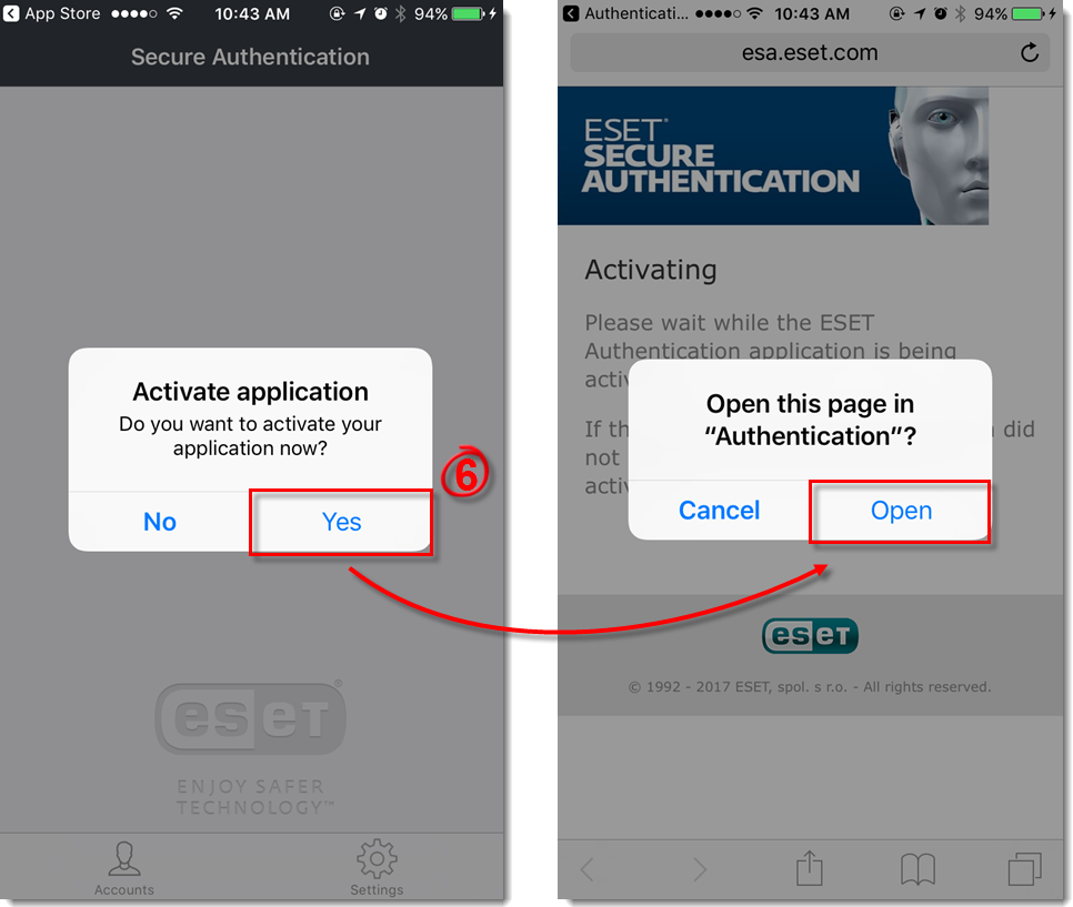 دانلود و نصب و استفاده از برنامه ESET Secure Authentication بر روی آیفون iPhone