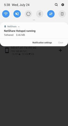 دانلود NetShare 1.91 نت شیر برنامه اشتراک گذاری وای فای برای اندروید